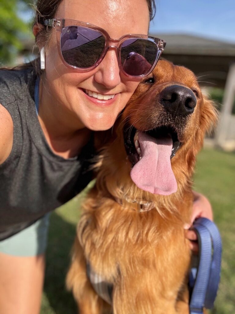 Emily with Copper